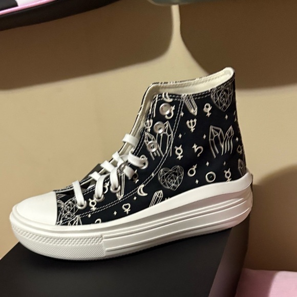 Sale! Chuck Taylor All Star Move Platform Mystic Crystals Womens sizes new - Picture 4 of 6